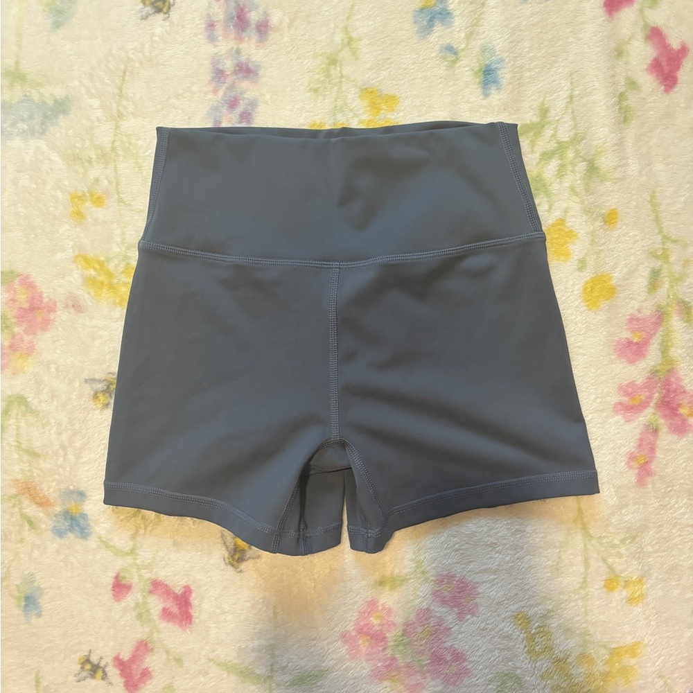 Greyish Blue sports shorts
